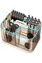 Stackable Caddy Organizer with Handle (White) - 3