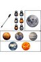 360 Rotating Star Projector Lamp,LED Planet Night Light for Bedroom & Wall Decor - 2