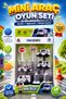 Set of 4 Iron Ambulance Cars Boxed Toy Car Set