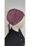 Hijab Swimming Cap (Sea and Pool Cap), Matching with the Hijab and Swimsuit Top in Lilac Color. - 6