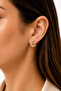 Women's Earrings Slope Crown Leaf Earrings - 2