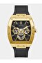 Multi-function genuine leather watch