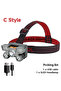 T21 Style C 5 LED Flashlight Rechargeable with Built in Lithium Battery Strong Head Light Camping Ad - 2