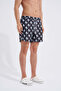 Men's Octopus Swim Shorts Black-White - 2
