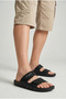 Black Men's Slippers 2spc7019