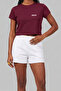Women's Sea Shell Printed Crop T-Shirt Summer Concept 100% Cotton - 3