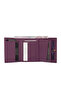 Purple Genuine Leather Women's Wallet - S1Cb00005633-C48 - 3