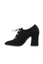 Black Suede Women's Heeled Shoes 01Wr5206 - 3