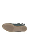 Green Leather Women's Flat Boots 01Wp1602 - 5