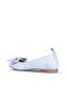 Blue Leather Women's Ballerinas 01Wr3100 - 4
