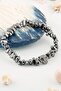 Certified Force Natural Stone Bracelet Hematite Zircon Apparatus B004 - 5