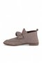 Mink Nubuck Women's Flat Boots 01Wd3502 - 3