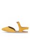 Yellow Alf Suede Women's Flat Sandals 01Wa5807 - 4