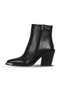 Black Flotter Leather Women's Heeled Boots 33Wb20000 - 3