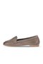 Gray Leather Women's Loafer 01Wy0801 - 3