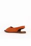 Orange Alf Suede Women's Flat Sandals 01Wa5709 - 4