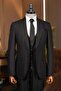 Exclusive vest suit black
