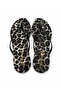 Jelly Women's Comfortable Leopard Patent Leather Stylish Flip-Flops Summer Pool Sea Beach Slippers - 3