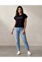 Women Black Embellished T-Shirt - 2