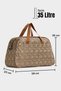 -03 Written Classic Travel Suitcase Sport Hospital Bag Si Annebebek Bag Si Suitcase Written Khaki - 5