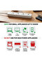 4-Way Power Extension Strip, Universal Socket Design, 3-Meter Cable - 5