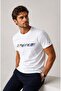 Regular Fit Men's Woven Cotton Chest Printed T-Shirt