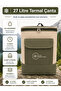 27 Liters Thermal Insulated Backpack Picnic Camping Beach Thermos Hot Cold Thermal Bag