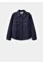Denim Shirt with Flap Pockets - 3