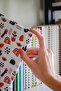 Co Notes A5 Thread Stitched Checkered Hard Cover Notebook - 5