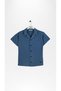 Hawaiian Collar Natural Linen Short Sleeve Boys' Shirt - 2