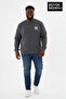 Men's Large Size m Printed Crew Neck Slim Sweatshirt Spr26Bsw956-13