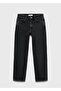 Mid-waist straight cut jeans - 3