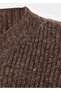 High collar rib sweater - 8