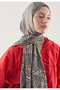 Dot Elegance Pattern Hemp Shawl Stone - 2