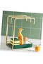Kitchen Sponge & Dishcloth Storage Rack, No-Drill Wall Mount Sink Draining Rack - 5