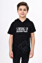 Boy's Printed Hooded Short Sleeve T-Shirt