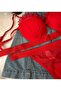 Red Lace Underwire Bra Panty Set - Women's Lingerie - 5