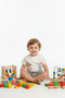Baby Boy Teddy Bear and Rabbit Printed T-Shirt Shorts Set 100% Cotton 3-18 Months - 3