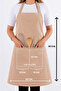 Simple kitchen apron with adjustable strap - 6