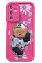 Samsung Galaxy A25 Case Anti-Shock Silicone Cover with Teddy Bear