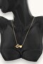 Gold Letter and Heart Detailed Necklace