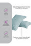 2- Piece Microfiber Pillowcase Set - 50x75 cm with Envelope Closure - 4