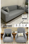 Jacquard Plain Pattern 3 3 1 1 Elastic Sofa Cover Set Sofa Sofa Bed Cover Seat Cover