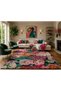 Mira 1100 Floret Peony Themed Colorful Woven Base Carpet - 3