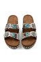 Pienn Double Belted Stone Women's Daily Slippers - 5