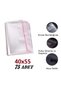 100 Pieces (40X55+5) Opp Gelatin Tape Adhesive Nylon Bags