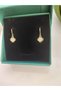 Zircon Stone Steel Clover Earrings Steel Women's Earrings - 3