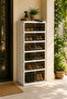 Dustproof Shoe Cabinet Foldable Transparent Large Size Capacity Shoe Storage Box 6Ply - 5