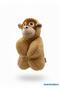 Mavi̇makro Cute Punch Monkey Figured Plush Throw Pillow - 3
