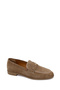 Women's Mink Buckle Suede Leather Masculine Loafer 26Pfd230110 - 8